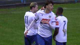 Guiseley 3 Whitby Town 1  Pitching In NPL Highlights [upl. by Yellat]