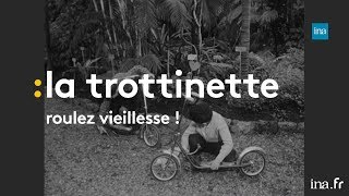 La trottinette roulez vieillesse   France Info INA [upl. by Templa253]