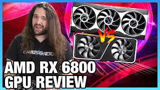 AMD RX 6800 GPU Review vs RTX 3070 Gaming Ray Tracing Thermals amp Smart Access Memory [upl. by Assiren]