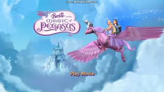 Barbie and The Magic of Pegasus  DVD Menu US  HD [upl. by Nnayram]