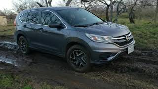 Honda CRV Off RoadMuddingTrail Driving [upl. by Towland]