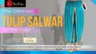 Tulip Salwar Cutting Part👉1 [upl. by Absa276]