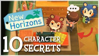 10 Character SECRETS You STILL Don’t Know  Animal Crossing New Horizons [upl. by Anahs]