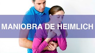 Salva una vida con la Maniobra de Heimlich │ Paso a paso [upl. by Aicittel]