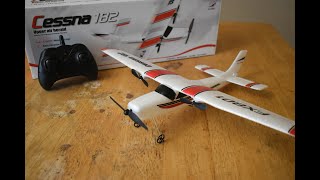 Flybear Cessna 182 FX801 2 Channel RC Airplane  Unboxing amp Review [upl. by Augusto869]