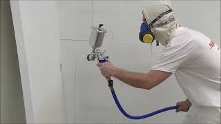 How to Use a HVLP SprayGun [upl. by Nnahaid]