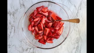 Macerated Strawberries [upl. by Nedac]