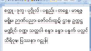 Typing for Myanmar Unicode [upl. by Anaidirib]