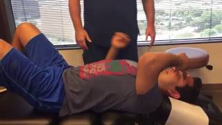 Spinal Decompression Demonstration at Advanced Chiropractic Relief [upl. by Wight]