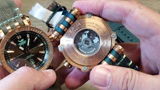 VostokEurope Energia 2 Bronze Brown and Teal dials  Watch Review [upl. by Keg411]