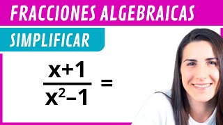 SIMPLIFICACIÓN de FRACCIONES Algebraicas 🍕 [upl. by Nahtaoj]