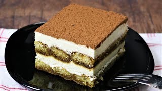 Tiramisu No Eggs No Mascarpone Cheese  STEP by STEP Recipe [upl. by Shari930]