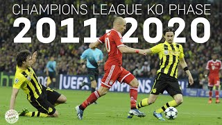 ALL GOALS amp GAMES from the Champions League Knockout Phase 20112020 [upl. by Hurleigh]