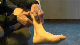 How to self massage your Achilles tendons [upl. by Ennaillij]