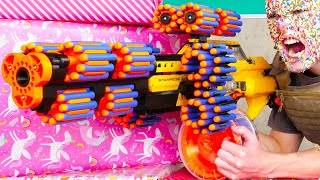 Nerf War Birthday Battle [upl. by Mik488]