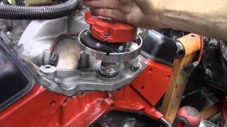 How to Install A distributor in a 350 Chevy [upl. by Gnal]