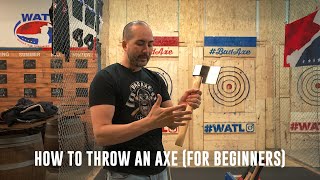 Axe Throwing Tips For Beginners [upl. by Ettenajna]