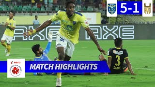 Kerala Blasters FC 51 Hyderabad FC  Match 52 Highlights  Hero ISL 201920 [upl. by Juster]