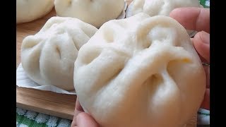 Soft Delicious Chicken amp Egg Chinese Steam Buns [upl. by Virge]