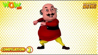 Motu Patlu  Non stop 3 episodes  3D Animation for kids  2 [upl. by Estis]