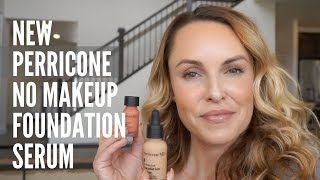 NEW PERRICONE NO MAKEUP FOUNDATION SERUM REVIEW amp WEAR TEST [upl. by Cl12]