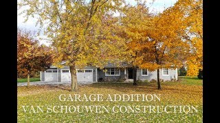 Garage Addition TimeLapse [upl. by Ranilopa]