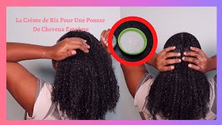 La Crème de Riz Pour Une Pousse Des Cheveux Extrême  Commentfairepousserlescheveuxplusvite [upl. by Atiugram]