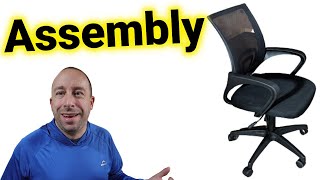 FDW Amazon Office Chair Assembly Highlights [upl. by Kristi]