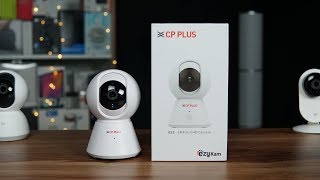 CP Plus Ezykam 360 degree Wi Fi Security Camera Overview Setup Features [upl. by Safire]