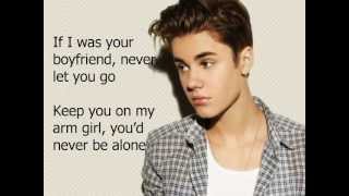 Justin Bieber boyfriend lyrics [upl. by Segalman578]