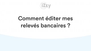 TUTO Opérations  Comment éditer mes relevés bancaires [upl. by Ehrlich508]