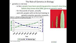 Lecture 1  Introduction to Genetics [upl. by Einnaoj365]