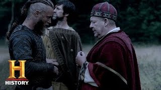 Vikings Ragnar Speaks with King Ecberts Men  History [upl. by Casaleggio]