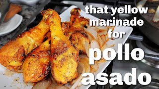 That Mexican Meat Market YELLOW MARINADE  POLLO ASADO [upl. by Leuqer969]