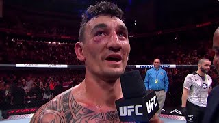 Max Holloway Octagon Interview  UFC Kansas City [upl. by Culhert235]