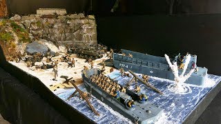 Diorama 135 débarquement quotThe DdayquotStep by Step [upl. by Laddy]