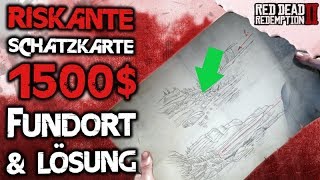 1500 Riskante Schatzkarte Guide  Red Dead Redemption 2 Deutsch Tipps amp Tricks [upl. by Kera413]