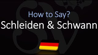 How to Pronounce Schleiden amp Schwann CORRECTLY Cell Theory  Pronunciation [upl. by Nai]