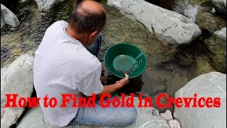 How to crevice for gold [upl. by Baiel]