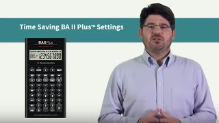 Time Saving Tips for the BAII Plus™ Calculator [upl. by Atinnod45]