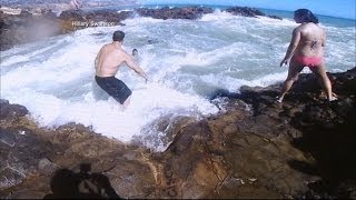 How to escape a rip current [upl. by Atsirc756]