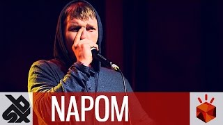 NaPoM  Grand Beatbox SHOWCASE Battle 2016  Elimination [upl. by Zahc]