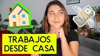 7 IDEAS PARA TRABAJAR DESDE CASA EN INTERNET [upl. by Nyrol279]