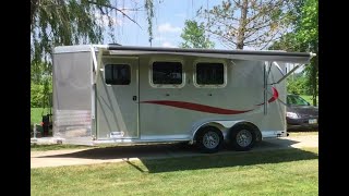 DIY Bumper Pull Horse Trailer Camper Conversion Part I THE FLOOR [upl. by Nyltak552]