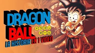 Dragon Ball Saga Goku Niño I La Historia en 1 Video [upl. by Nolak]