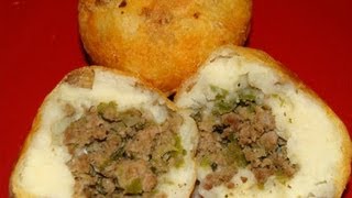 Rellenos de Papa  Puerto Rican How to shape them D  Best Bites Forever [upl. by Yknip]