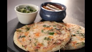 Onion Uttapam  Sanjeev Kapoor Khazana [upl. by Netniuq720]