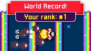 I Somehow Got the WORLD RECORD in Ninji Speedruns Balloon Race [upl. by Ninon589]