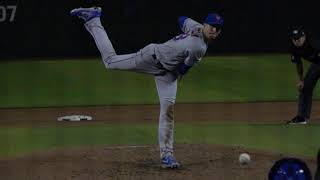 Jacob deGrom Slow Motion Mechanics and Pitch Grips [upl. by Koch]