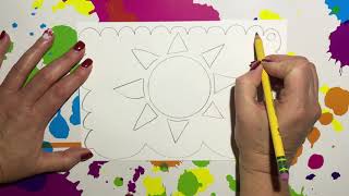 Papel Picado  Art Lesson [upl. by Mack]